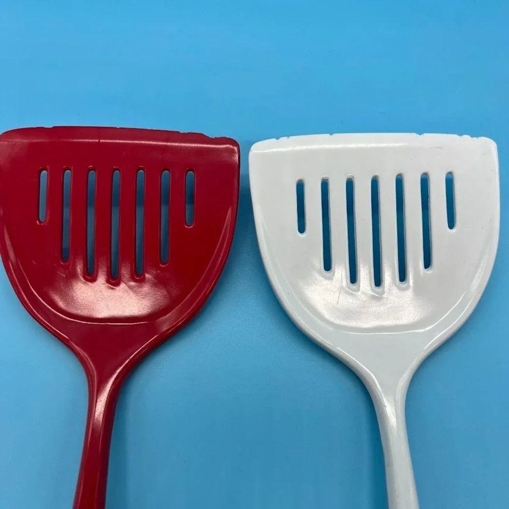 Vintage‎ Melamine Ware Set of 2 Wide Slotted Spatula Flipper Turner RK-170D